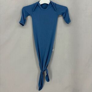 Goose Waddle Baby Boy Girl 0-3M Night Gown Bamboo Knotted Sleep
